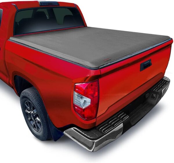 MaxMate Soft Roll-up Truck Bed Tonneau Cover Compatible with 2014-2021 Toyota Tundra | 5.5' (67") Bed | TCT169041