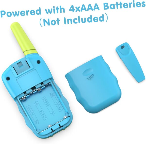 Selieve Toys for 3-12 Year Old Boys Girls, Easter Basket Stuffers, Walkie Talkies for Kids 22 Channels 2 Way Radio Toy with Backlit LCD Flashlight, 3 Miles Range for Outside, Camping, Hiking - Image 2