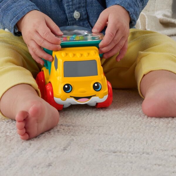 Fisher-Price Baby Toy Poppity Pop Dump Truck Push-Along Vehicle with Fine Motor Activities For Infants Ages 6+ Months - Image 5