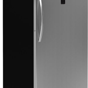 KoolMore KM-RUF-21S 21 cu. ft. Upright Convertible Freezer/Refrigerator, 2-in-1 Appliance, Storage for Fresh or Frozen Food and Drinks, Clear Shelves and Drawers [Silver]