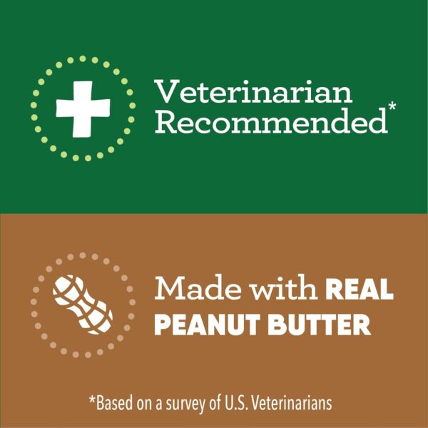 Greenies Pill Pockets for Dogs Capsule Size Natural Soft Dog Treats with Real Peanut Butter, 15.8 oz. Pack (60 Treats) - Image 4