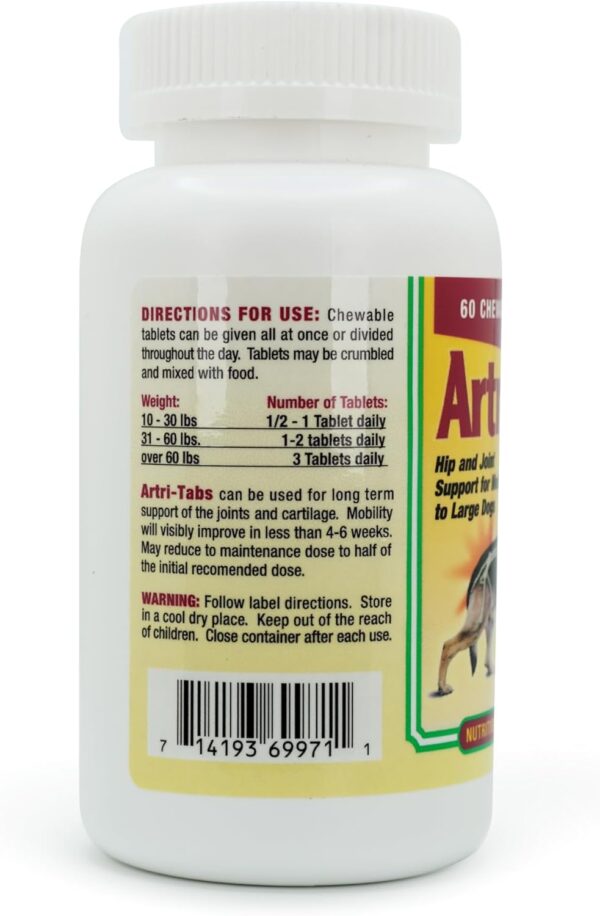 Artri Tabs Complex for Dogs - 60 Tablets - Image 3