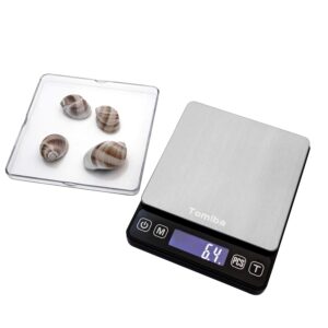 Kitchen Scale 0.1g Small Digital Travel Food Mini Scale 3000g Auto Data-Hold