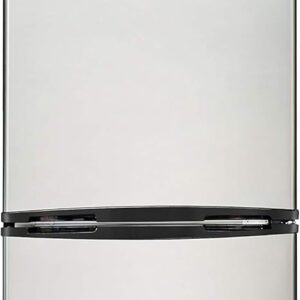 RCA RFR9004 Cubic Foot Fridge with Bottom Mount Freezer, 9.2 cu. ft, Stainless