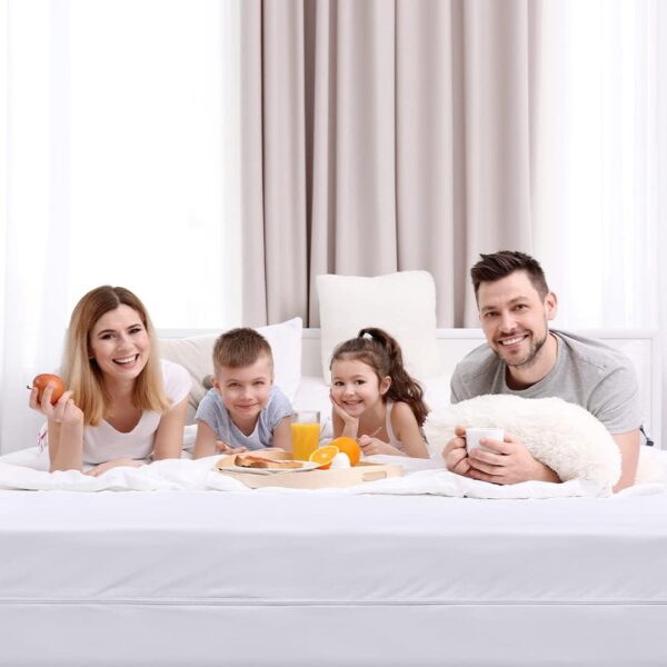 Utopia Bedding Zippered Mattress Encasement Full - 100% Waterproof and Bed Bug Proof Mattress Protector - Absorbent, Six-Sided Mattress Cover - Image 6