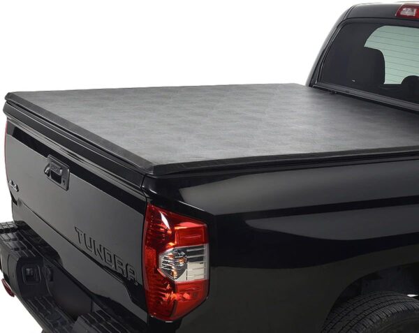 6.2Ft Waterproof Bed Cover + Seal Strip for Tundra,Soft Roll Up Truck Bed Tonneau Cover W/Lock for Toyota 2004-2006 Tundra Double Cab (Aka Crew Cab) Fleetside,Sturdy,Keep Bed Dry,Easy to Install