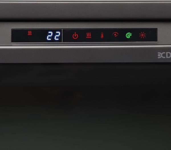 Dimplex 26 inch Multi-Fire XHD Electric Firebox with Acrylic Ember - Black, XHD26G - Image 5