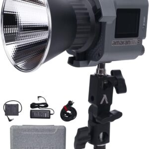 Aputure amaran 60dS Video Lighting,amaran 60d Studio Light,65W Bowens Mount LED Video Light,App Control,DC/AC Power Supply,Photography Lighting