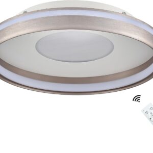 Led Ceiling Light with Remote Modern Flush Mount Ceiling Light for Bedroom Living Room Entryway Dimmable 3000k-6000k