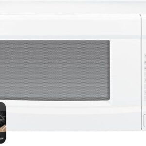 GE GCST14S1WWW 1.4 Cu. Ft. Capacity Countertop Microwave Oven White Bundle with 2 YR CPS Enhanced Protection Pack