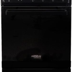 Premium Levella 20" Electric Range with 4 Coil Burners and 2.2 Cu. Ft. Oven Capacity in Black