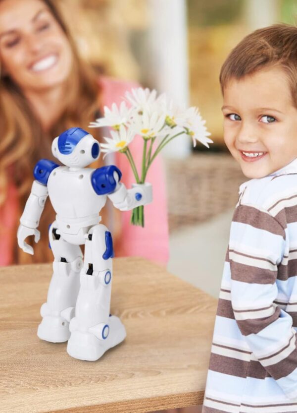 KingsDragon RC Robot Toys for Kids, Gesture & Sensing Programmable Remote Control Smart Robot for Age 3 4 5 6 7 8 Year Old Boys Girls Birthday Gift Present - Image 7
