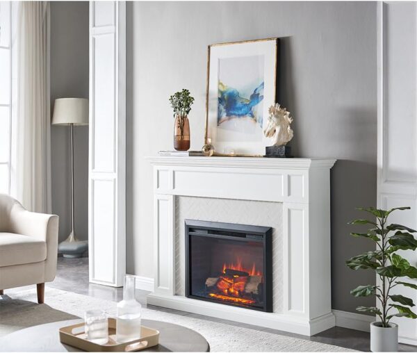 LegendFlame Carl 30" W Electric Fireplace Insert (EF263), Fireplace Heater 750/1500W, Fire Crackling Sound, Remote Control… - Image 2