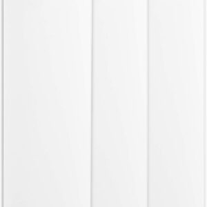 DALIX 82.5" White Vertical Replacement Blinds Slats Sliding Door Window (3 Pack)