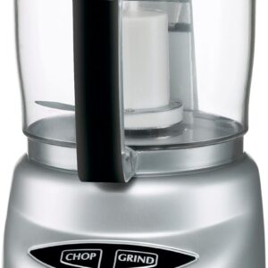 Cuisinart Food Processor, Mini-Prep 3 Cup, 24 oz, Brushed Chrome and Nickel, DLC-2ABC