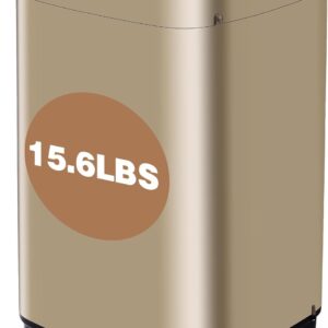 Portable Washing Machine,15.6 LBS Full-Automatic Washer and Dryer Combo,Compact Laundry Washing Machine with Drain Pump,10 Wash Program & 8 Water Level,Low Noise for Apartment Dorm RV Household
