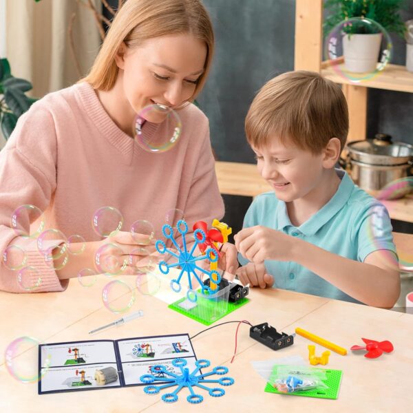 STEM Robotics Science Kits for Kids Age 8-12 Robot Building Kit 5-7, STEM Toys for Boys 8-10 Science Experiments 6-8 Girls Engineering Projects STEAM Activities Gifts 6 7 8 Year Old Boy Crafts - Image 5