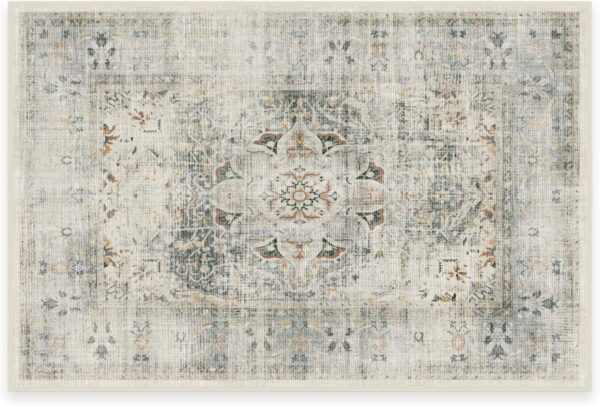 RUGGABLE – Sarrah Sage – Machine Washable Area Rug – Pet & Child Friendly – Stain & Water Resistant – Non-Slip – 2'x3'