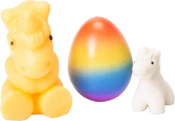 Set of 2 Surprise Growing Hatching Rainbow Egg Kids Toys (Unicorn) - Image 4