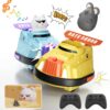 2 Pack Remote Control Car, RC Ejecting Bumper Car for Kids, Cat and Rat War Cheese Bumper Car, Car Toys for Ages 5-7, Christmas Birthday Gifts Toys for 3 4 5 6+ Year Old Boys Girls