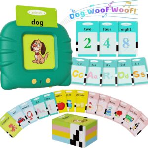 Toddler Toys Talking Flash Cards for 1 2 3 4 5 6 Year Old Boys and Girls, Autism Sensory Toys for Autistic Children, Learning Educational Montessori Speech Therapy 248 Sight Words Kids Gifts