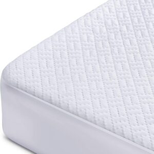 Hanherry 100% Waterproof Mattress Protector Queen Size, Mattress Cover 3D Air Fabric Cooling Mattress Pad Cover Smooth Soft Breathable Noiseless, 8''-21'' Deep Pocket