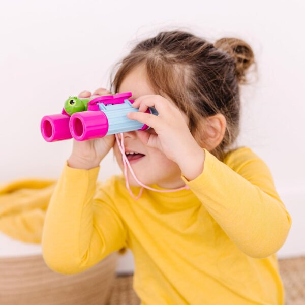 Melissa & Doug Sunny Patch Cutie Pie Butterfly Binoculars - Pretend Play Toy - Image 7
