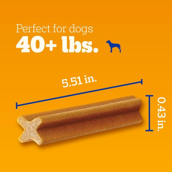 Pedigree DENTASTIX Large Dog Dental Care Treats Original, Beef & Fresh Variety Pack, 2.73 lb.Pack (51 Treats) - Image 5