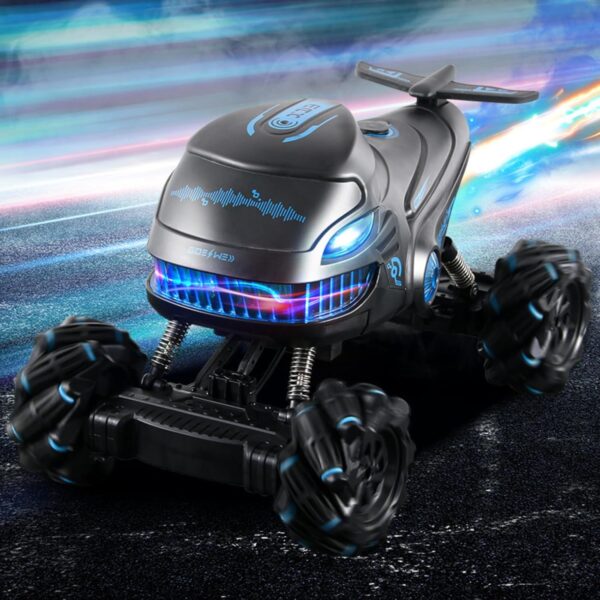 Remote Control Monster Truck RC Car 4WD Offroad Rock Monster Crawler with Fog Mist LED Lights Spray Vehicle Toy Gift for Adults Boys Girls Kids 8-12