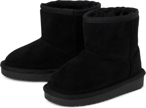 The Children's Place baby girls Classic Ankle Boots, Faux Fur Lined - Image 2