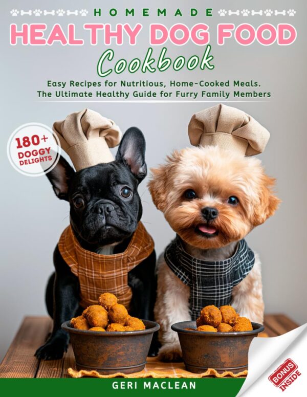 Homemade Healthy Dog Food Cookbook: 180+ Easy Recipes for Nutritious, Home-Сooked Meals. The Ultimate Healthy Guide for Furry Family Members