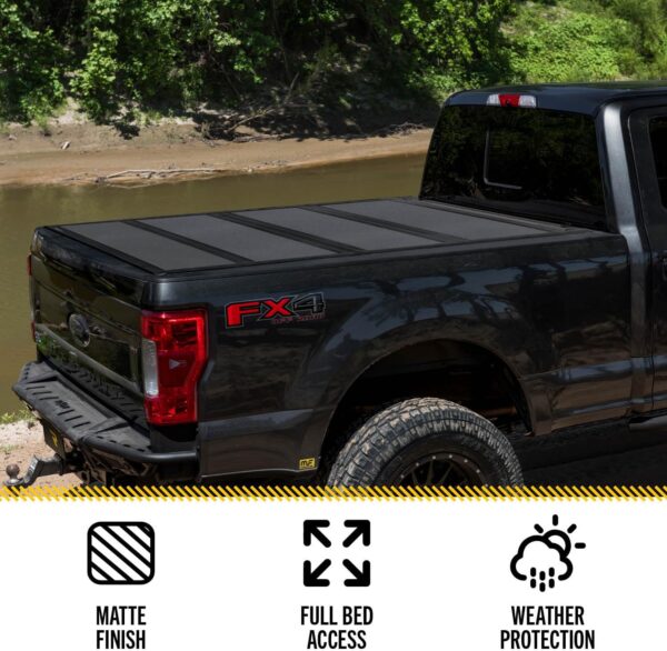 BAK BAKFlip MX4 Hard Folding Truck Bed Tonneau Cover | 448330 | Fits 2017 - 2023 Ford F-250/350 Super Duty 6' 10" Bed (81.9") - Image 6