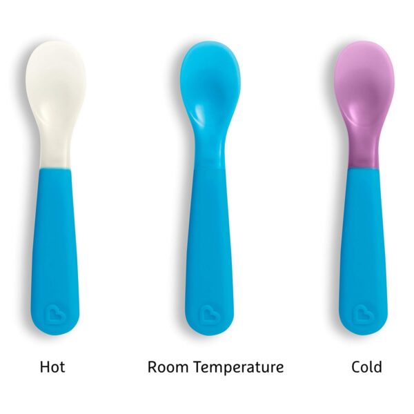 Munchkin® ColorReveal™ Color Changing Toddler Forks and Spoons, 6 Pack - Image 5