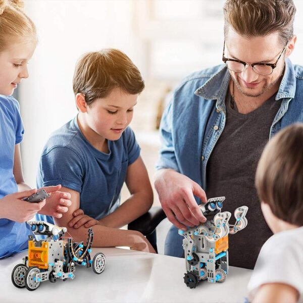 Sillbird STEM 12-in-1 Education Solar Robot Toys for Boys Ages 8-13, DIY Building Science Experiment Kit Birthday Gifts for Kids 8 9 10 11 12 13 Years Old, Solar Powered by The Sun - Image 6