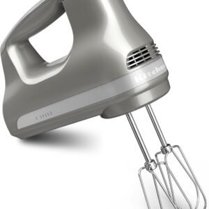 KitchenAid 5-Speed Ultra Power Hand Mixer - KHM512, Contour Silver