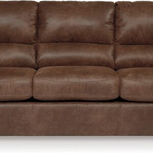 Signature Design by Ashley Bladen Faux Leather Sofa, Brown