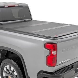Rough Country Hard Flip Up Bed Cover for 2020-2024 Chevy Silverado 2500HD/GMC Sierra 2500HD | 6'9-49120651