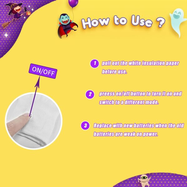 LED Gloves 12 Colors Girls Boys Toys Age 3-8 Years Old Light Up Gloves for Kids Teens Cool Fun Gifts Toys for Halloween Christmas Valentines Easter Birthday Parties (1 Pair S) - Image 7