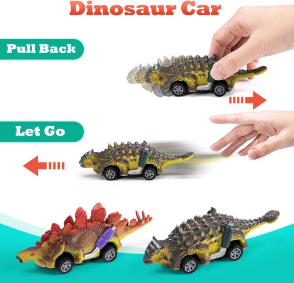 Dinosaur Toys for 3 4 5 Year Old Boys Gifts, Dinosaurs Toys for Kids 3-5-7, Dino Figures Activity Play Mat Christmas Birthday Gifts for Girls Toddler Toys Age 2-4 - Image 4