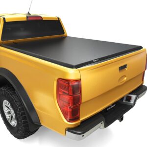 YITAMOTOR Soft Tri-fold Truck Bed Tonneau Cover Compatible with 2022 2023 2024 Ford Maverick | 4.5' (54") Bed