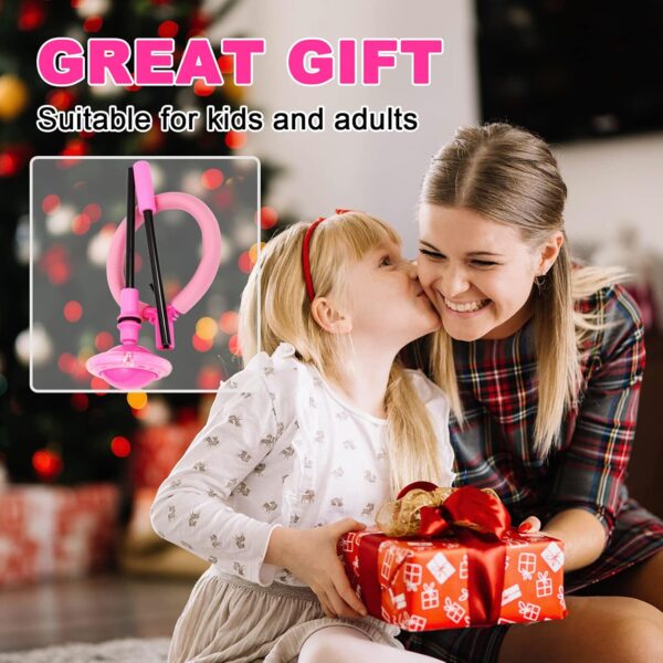 Skip Ball, Portable Foldable Colorful Flash Wheel Swing Ball, Kids Toys for Girls & Boys for Skip It, Sports Fitness Toys for Kids & Adults. Gifts for Mom Women & Girls Toys Age 5-10 Years - Image 6