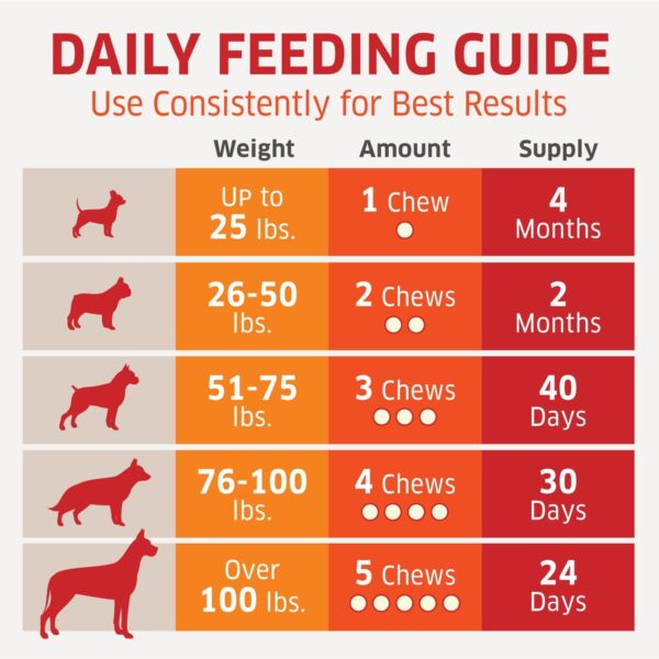 Probiotics for Dogs - Hot Spot Remedy for Dogs + Prebiotic - Dog Allergy Chews - Improve Digestion & Upset Tummy, Relieve Gas & Diarrhea, Dog Probiotics and Digestive Enzymes, 120 Dog Probiotic Chews - Image 5