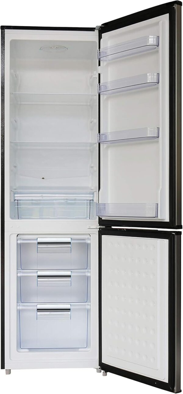 RCA RFR9004 Cubic Foot Fridge with Bottom Mount Freezer, 9.2 cu. ft, Stainless - Image 3