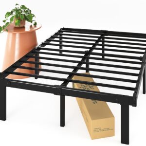 Zinus Caleb 14 Inch Metal Platform Bed Frame, Foldable Steel Frame, No Box Spring Needed, Easy Assembly, Full
