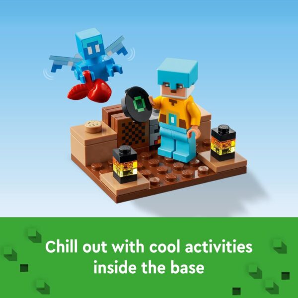 LEGO Minecraft The Sword Outpost 21244 Building Toys - Featuring Creeper, Warrior, Pig, and Skeleton Figures, Game Inspired Toy for Fun Adventures and Play, Gift for Kids, Boys, and Girls Ages 8+ - Image 5
