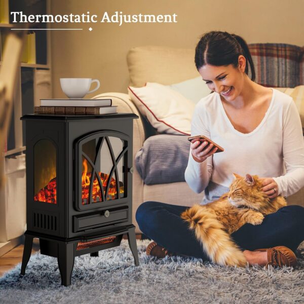 25 inch Electric Fireplace Heater Fireplace Stove - Image 3