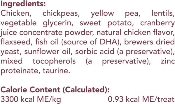 Get Naked Urinary Health Crunchy Treats For Cats, Cranberries, (1 Pouch), 2.5 Oz - Image 4