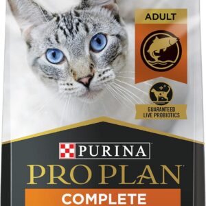 Purina Pro Plan High Protein Cat Food With Probiotics for Cats, Salmon and Rice Formula - 7 lb. Bag