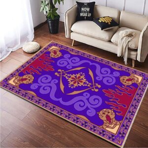 Aladdin Rug, Aladdin, Magic Carpet, Fantastic Rug, Living Room Rug, Kids Room Rug, Ethnic Rug, Minimalist,Custom Rug, Floor Rug, Area Rug, 2.6 x 3.9 feet, Colourful