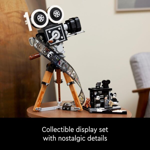 Lego Disney Walt Disney Tribute Camera 43230 Disney Fan Building Set, Celebrate Disney 100 with a Collectible Piece Perfect for Play and Display, Makes a Fun Gift for Adult Builders and Fans - Image 6